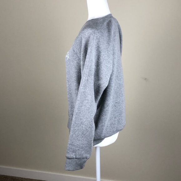 AMUSE SOCIETY | Gray Pullover Sweater Medium - Picture 4 of 8